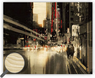 Obraz dřevěný: City, 300x240