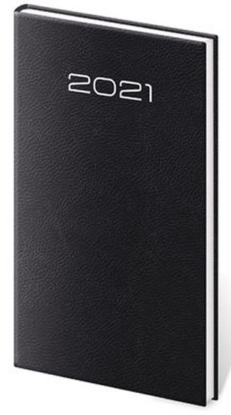Diář 2021: Old Karachi černá, kapesní týdenní, 80x150