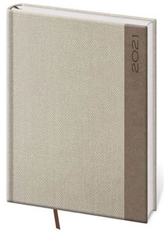 Diář 2021: Procida šedá, A5 denní, 145x205