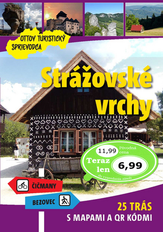 Strážovské vrchy Ottov turistický sprievodca