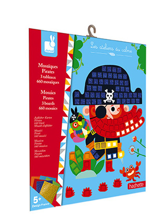 Kreativní sada mozaika Piráti Janod Atelier Mini