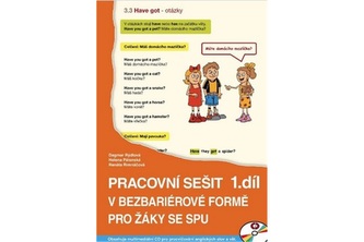 Angličtina - Pracovní sešit v bezbariérové formě 1 .díl