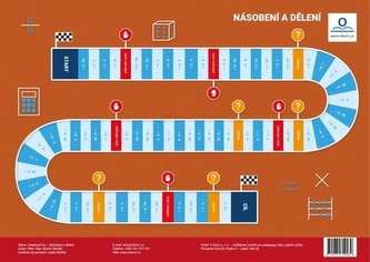 Malá násobilka: Desková didaktická hra