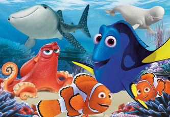 Disney Hledá se Dory 35 dílků