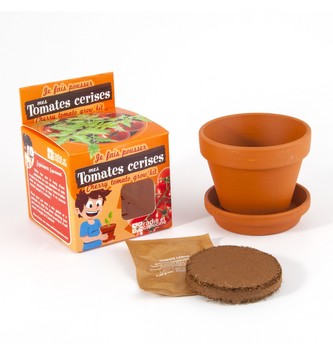 Mini zahrádka - Veselý květináč - Cherry rajčáta