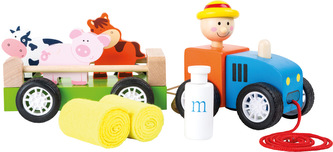 Small Foot Farmář s traktorem a zvířátky