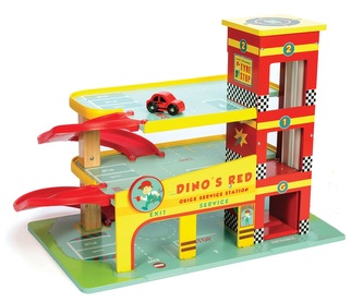 Le Toy Van Garáž Dino's Red