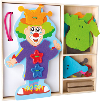 Small Foot Oblékání klauna