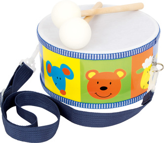 Small Foot Dětské dřevěné hudební nástroje buben zvířata Small Foot Dětské dřevěné hudební nástroje buben zvířata