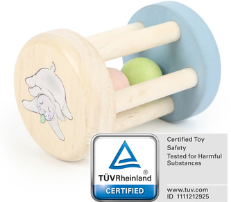 Small Foot Dřevěné chrastítko válec Lotta