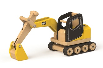 Tidlo Dřevěný bagr s lžící Tidlo Dřevěný bagr s lžící