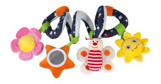 Small Foot Textilní hračky spirála pro miminka