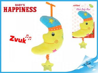 Hrací mesíček plyšový