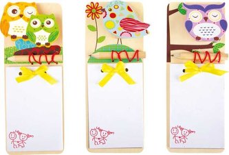 Small Foot Poznámkový sešit s ptáčky 1 ks Small Foot Poznámkový sešit s ptáčky 1 ks