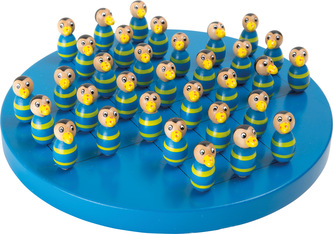 Small Foot Dřevěná hra Solitaire Tukan