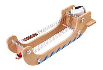 Small Foot Tkalcovský stav s korálky Small Foot Tkalcovský stav s korálky