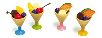 Small Foot Set 4 zmrzlina v poháru