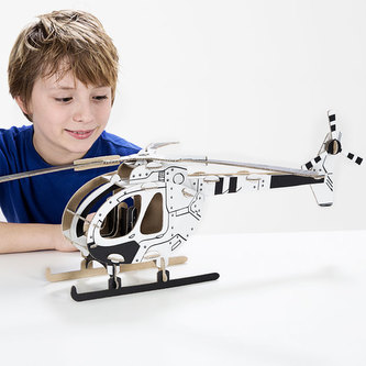 TO DO kartonová 3D skládačka Vrtulník