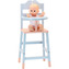 Petitcollin Dřevěná jídelní židlička pro panenky