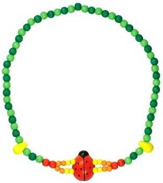 Detoa Dětský náhrdelník 2x provlečená beruška