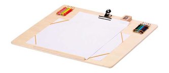 Small Foot Dřevěná podložka na kreslení s příslušenstvím