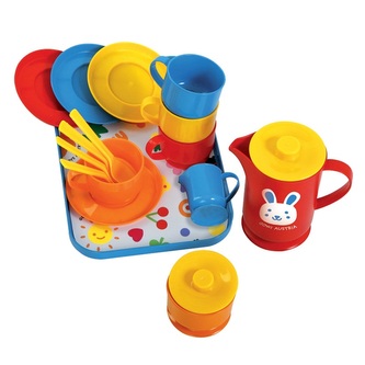 Gowi Kafe service modrý 18 dílný