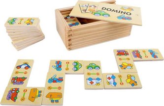 Small Foot Domino v boxu