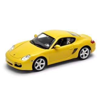 Welly Porsche Cayman S 1:24 žluté Welly Porsche Cayman S 1:24 žluté