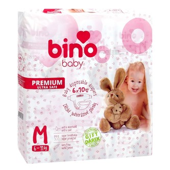 Bino Pleny BABY PREMIUM M 6x10 ks s dárkem