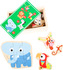 Small Foot Dřevěné puzzle zvířátka ze Zoo