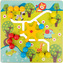Small Foot Dřevěné posuvné puzzle Savana
