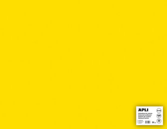 Apli barevný papír A2+ 170 g - žlutý - 25 ks