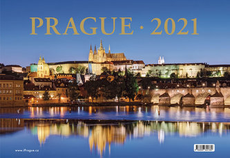 Kalendář stolní 2021 - Prague 13,5 x 19,7 cm