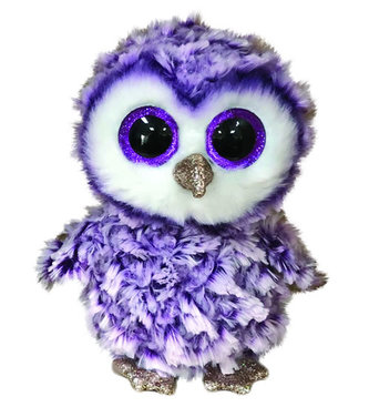 Beanie Boos MOONLIGHT - sova fialová 15 cm