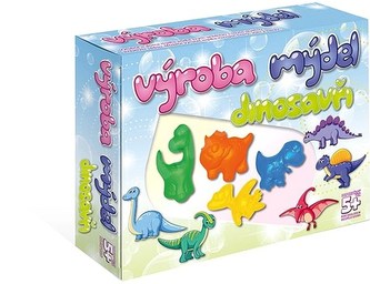 Výroba mýdel - Dinosauři Výroba mýdel - Dinosauři