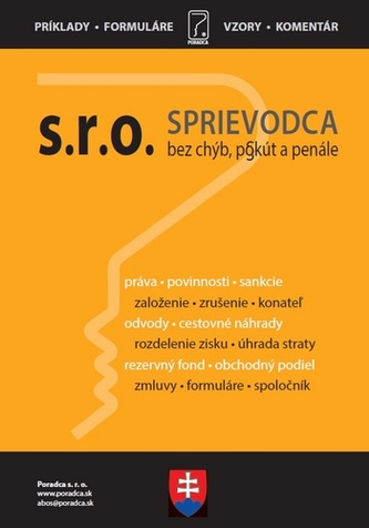 s.r.o. Sprievodca bez chýb, pokút a penále