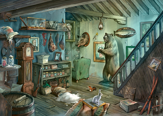 Exit Puzzle: Strašidelný sklep 759 dílků