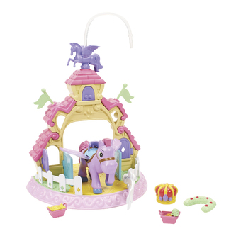 Sofie První: 3\" Stáj s koněm Minimusem