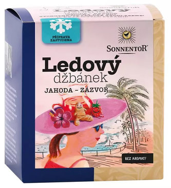Sonnentor - Ledový džbánek jahoda-zázvor bio