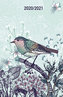 Diář 2020-2021 Ptáček na větvičce / 18 měsíční