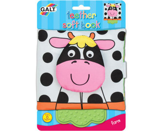 Dětská knížka s kousátkem - na farmě Dětská knížka s kousátkem - na farmě