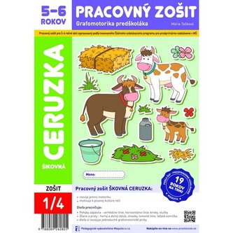 Šikovná ceruzka, grafomotorika pre 5-6 ročné deti Šikovná ceruzka, grafomotorika pre 5-6 ročné deti