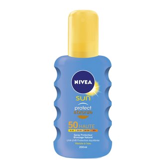 Nivea Sun Protect & Bronze Spray SPF50 200ml