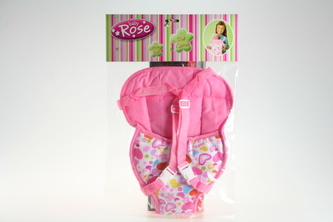 Klokanka Baby Rose pro panenku Klokanka Baby Rose pro panenku