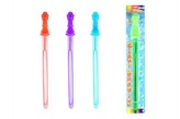 Bublifuk meč plast 62cm asst 4 barvy na kartě