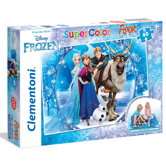 Puzzle Supercolor Ledové Království 40 dílků