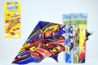 Drak 120x62cm, 6 barev,  v sáčku - 1 kus