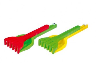 Lopatka a hrábě velké sada plast 35cm; 2 barvy; Wader - 1 kus