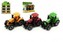 Traktor kov/plast 10cm, 2 barvy, v krabičce volný chod - 1 kus