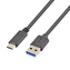 Propojovací kabel USB 3.0 A (M) / USB-C 3.1 (M), 1m, černý